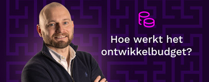 Het ontwikkelbudget gaat mee met verandering